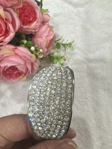 Sparkling Rhinestone Bangle Bracelet