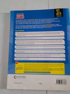 Negotiable Oxford School Atlas 37th Edition