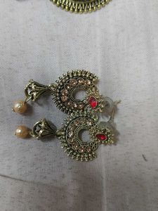 Earring Trio: Statement Hoops &amp; Ethnic Drops