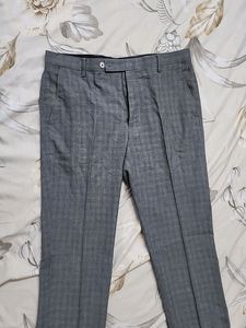 Arrow Newyork Grey Formal Pant