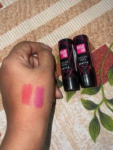 2x Elle 18 Color Pops Matte Lipstick combo pack