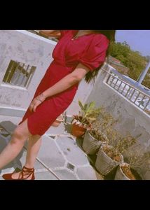 Stylish Red Short Dress