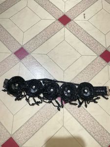 Beaded Black Choker