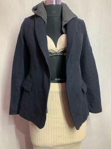 Hooded Blazer Jacket