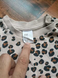 Leopard Print kids Girls Top