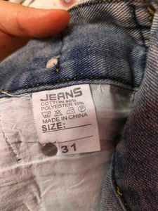 Straight Fit Jeans ( non stretchable)