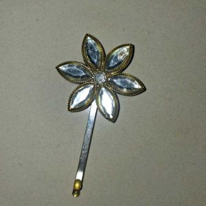 Sparkling Flower Hair Pin