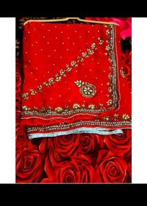 Beautiful Heavy Work Saree. .