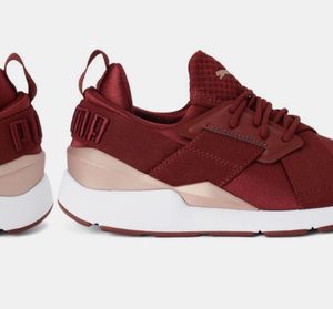 Puma Burgundy Sneakers
