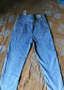 Light Wash Butterfly Embellished Jeans