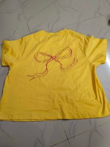 Yellow Graphic T-Shirt