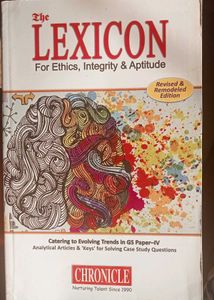 The Lexicon for Ethics, Integrity &amp; Aptitude