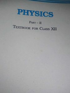 Physics Text book For Class XII Part II