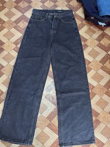 Women's Dark Wash Wide Leg Jeans