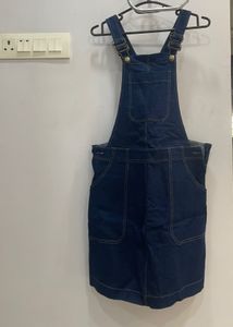 Denim Pinafore Dress