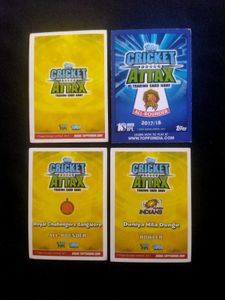 Topps Cricket Attax Gold Cards