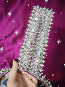 Stunning Pink Embroidered Gown
