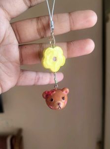 Teddy Bear 💛🐻 Bag Charm