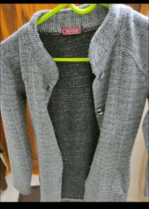 Stylish Grey Women's winter Jacket