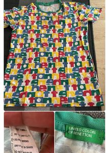 United Colors of Benetton& allensolly T-Shirt