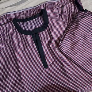 Checkered Two-Piece Set