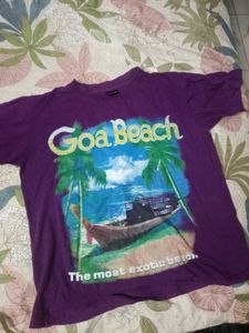 Vintage Goa Beach Graphic T-Shirt