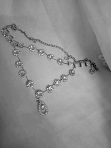 Elegant Crystal Necklace &amp; Earring Set