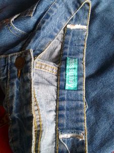 Denim Mini Skirt With 2 top For Young Girl
