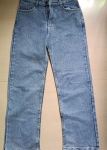 Light Wash Wide Leg Jeans