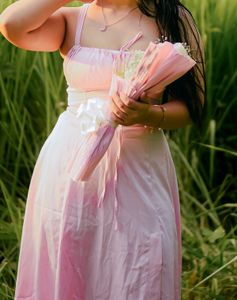 Cute Pink Mini Dress