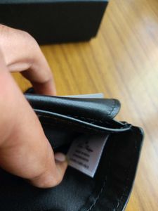 Louis Philippe Black Textured Wallet