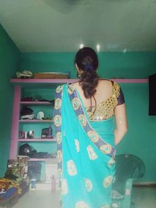 New Saree Just Once Use ...Chhat Ke Upar Sukhte Sa