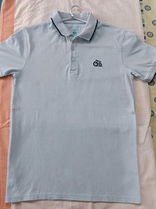Men's Light Blue Polo T-Shirt