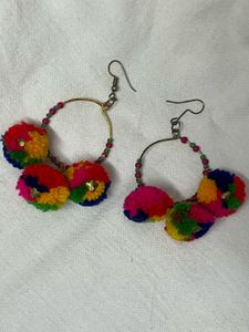 Boho Hoop Earring