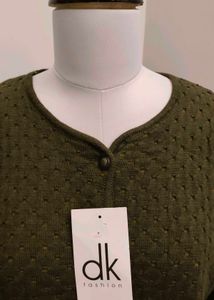 💥Price Drop💥Vintage Olive Green Cardigan