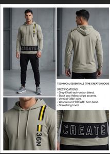 Men's Graphic Print Hoodie T-Shirt
