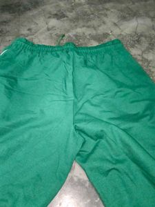 Green Cargo Style Track Pants