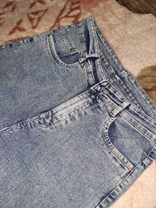 Light Wash Wide Leg Jeans