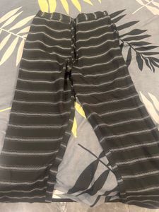 Striped Turtleneck black Kaftan coord set