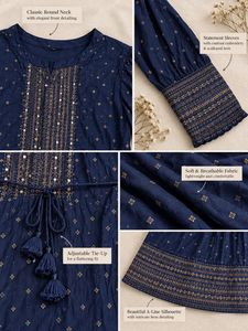 Anarkali Blue Ethnic Kurta dress🧿💙