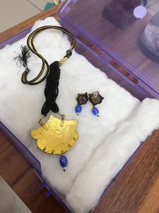 Jaipuri Necklace and Earring Set