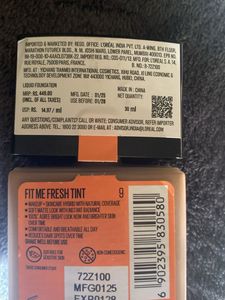 Maybelline Fit Me Fresh Tint SPF 50
