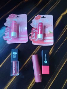 Assorted Lip Balms & Matte Liquid Lipsticks