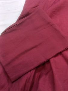Elegant Maroon Kurta Set with Dupatta