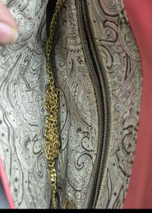 combo purse with Yellow Kurta set