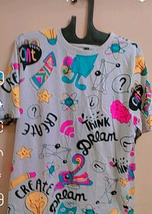 It Is Covered Neck T-shirt