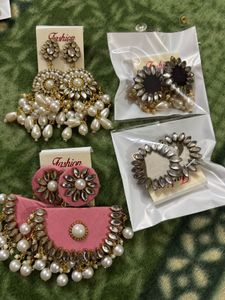 Jewellery Sets 4 pairs combo
