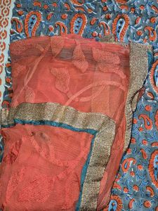 Sheer Embrroided gota Dupatta