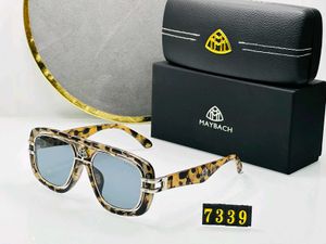 Maybach Leopard Print Sunglasses