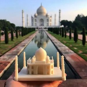 Taj Mahal 3D Model Showpiece